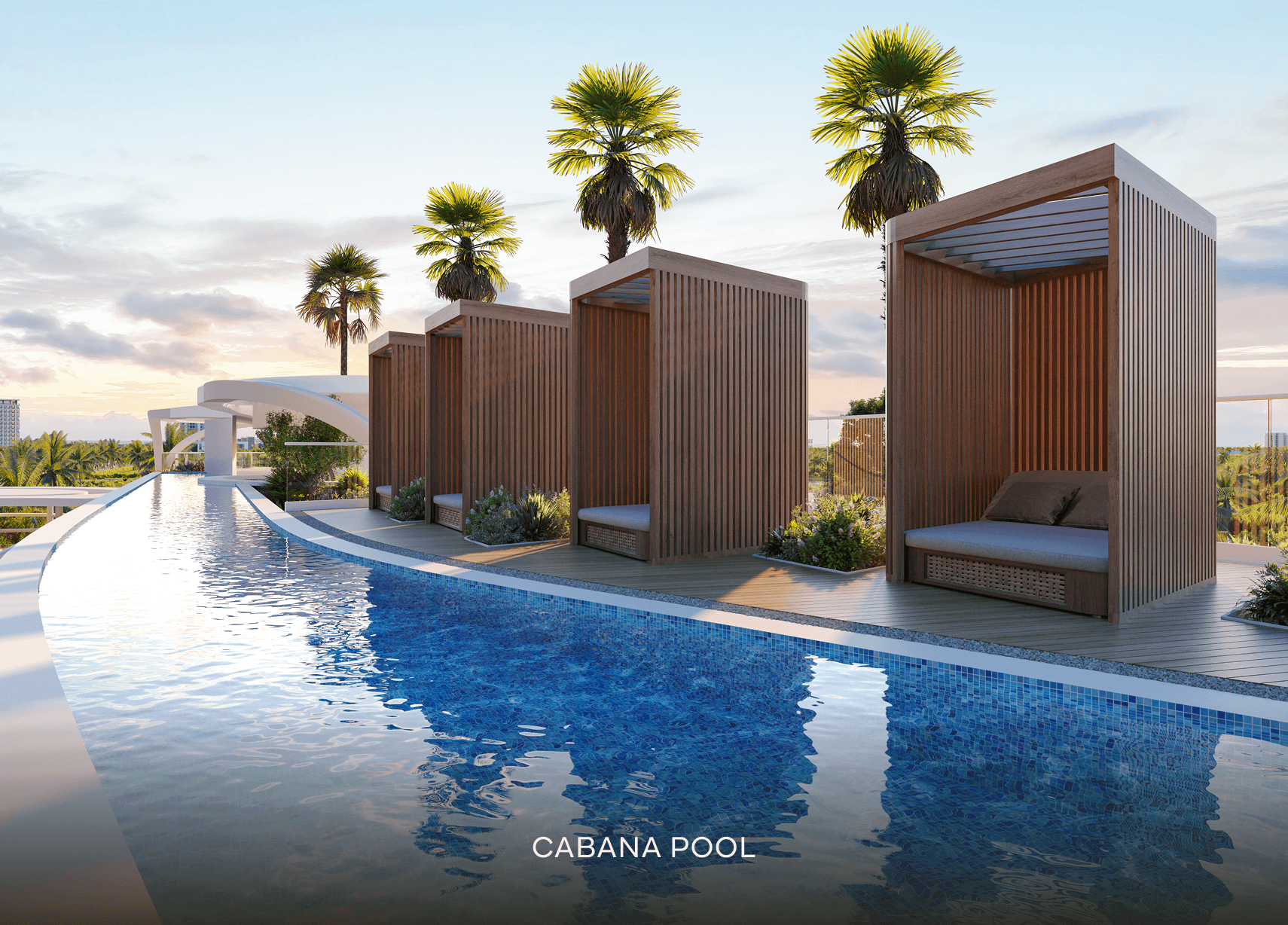 oraya cabana pool